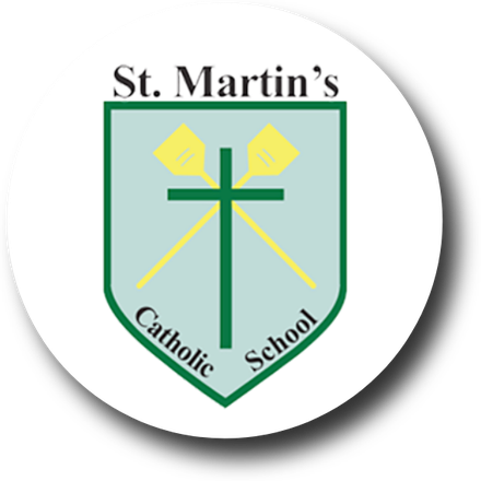 St Martin’s Catholic School logo